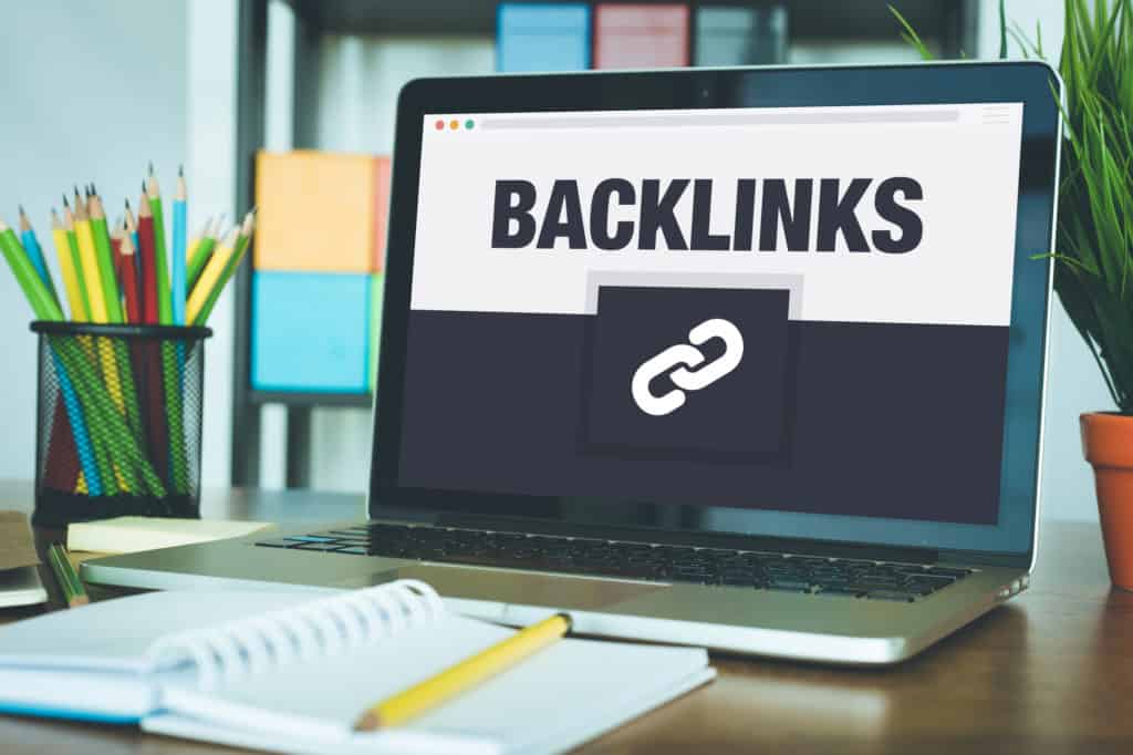 Image showing a backlink for SEO