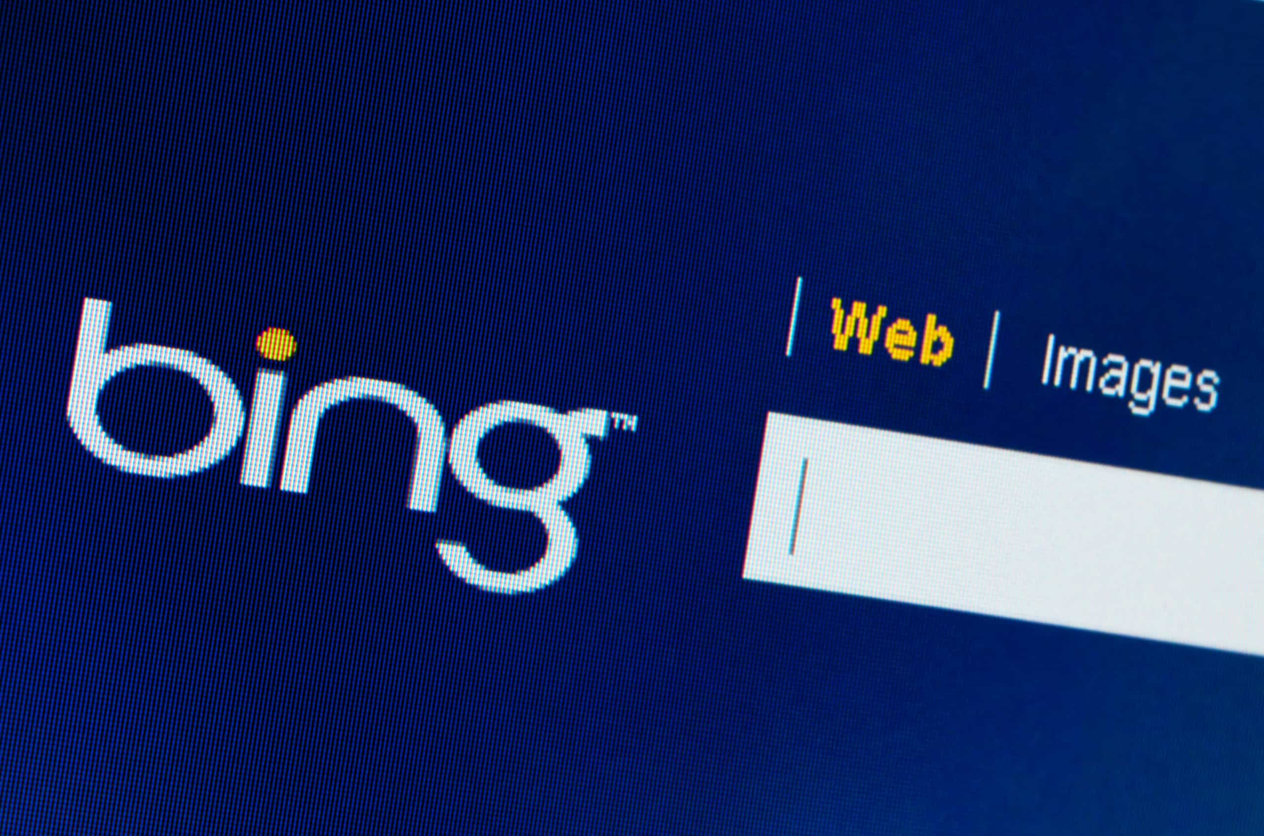 Bing search 