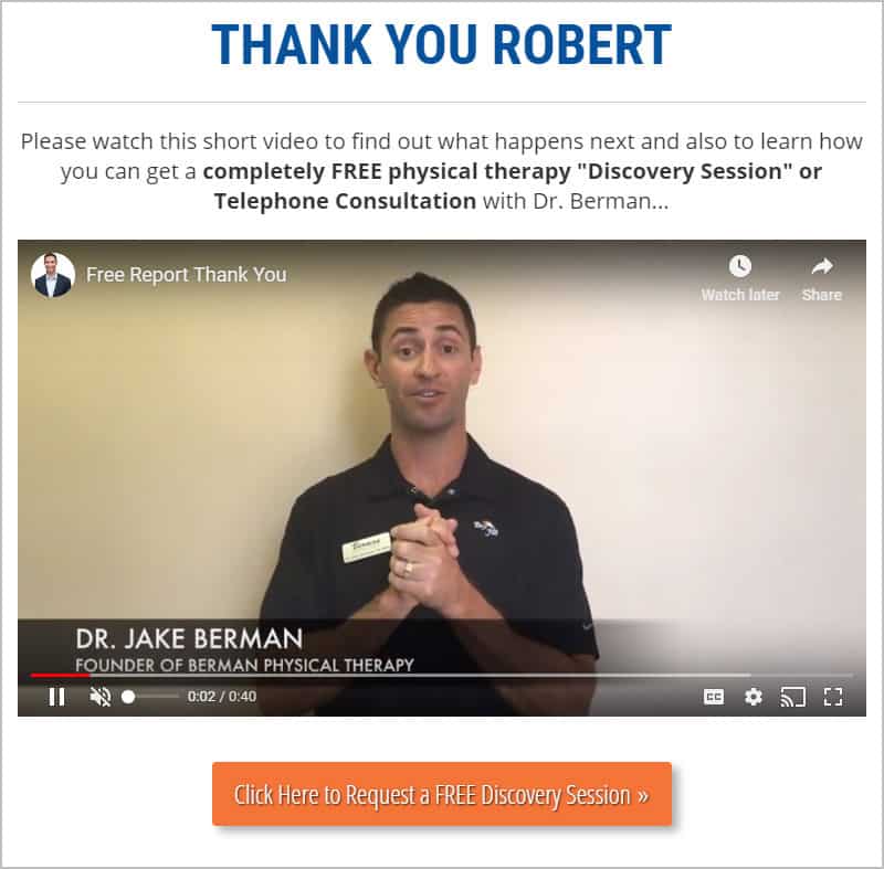 Thanks Pages to Generate Even More Leads